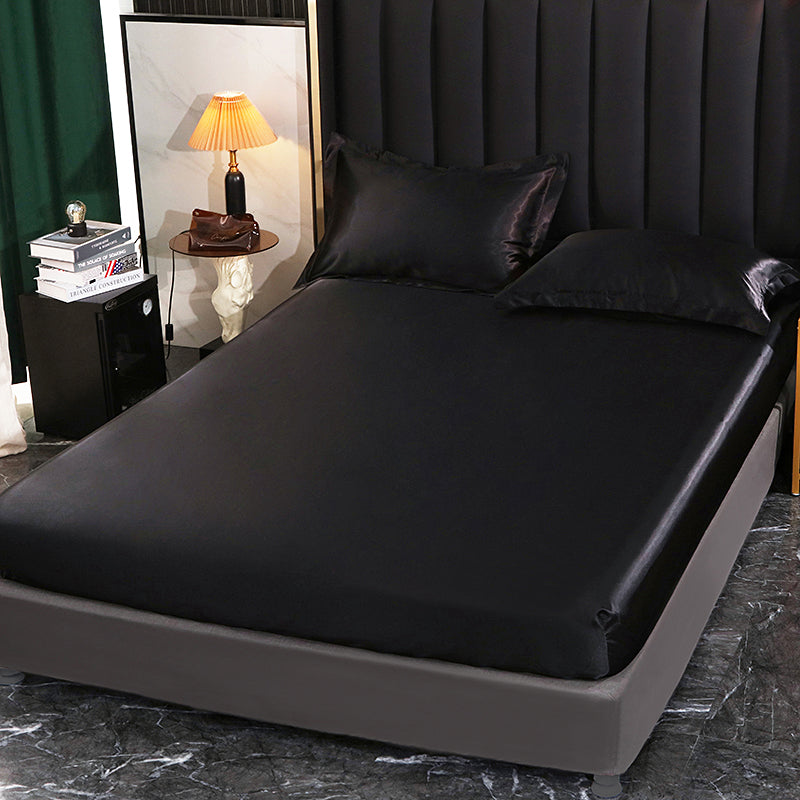 Sábanas de Satén Puro para Cama de Matrimonio: Elegancia y Confort 4PZS