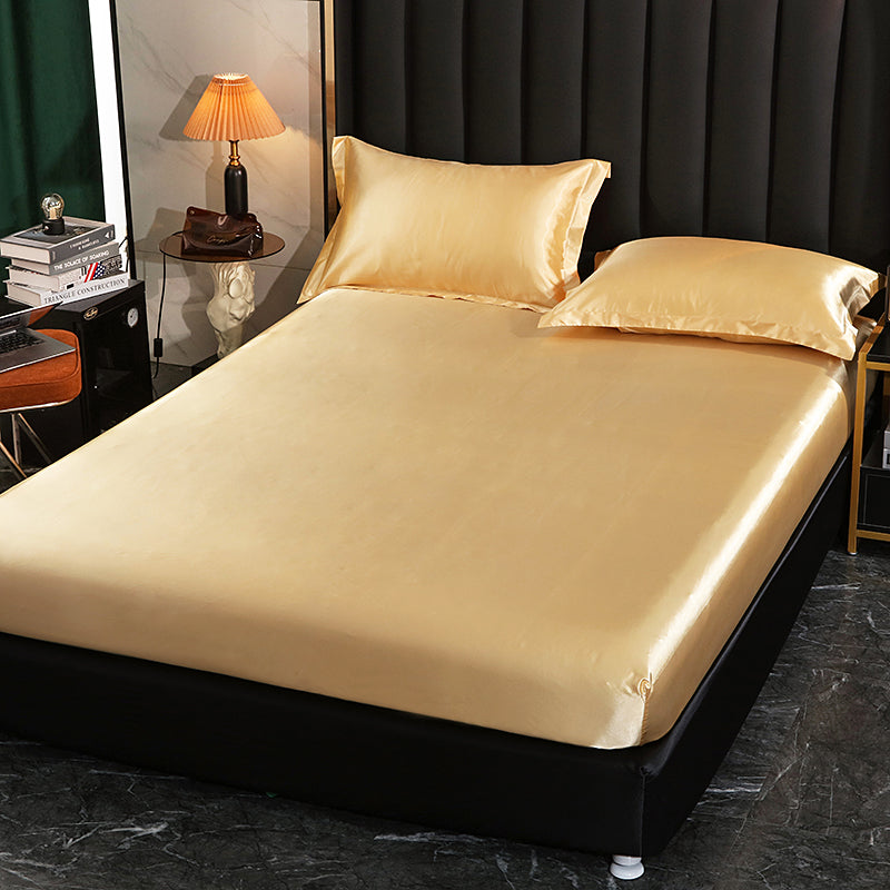 Sábanas de Satén Puro para Cama de Matrimonio: Elegancia y Confort 4PZS