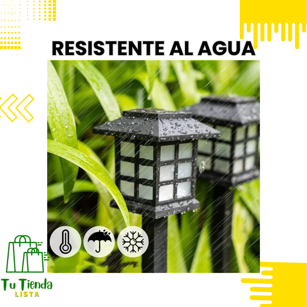 💡Luces Solares LED "Luz de Luna" para Exteriores