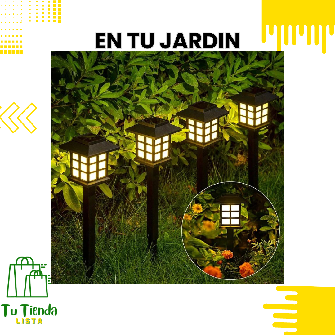 💡Luces Solares LED "Luz de Luna" para Exteriores