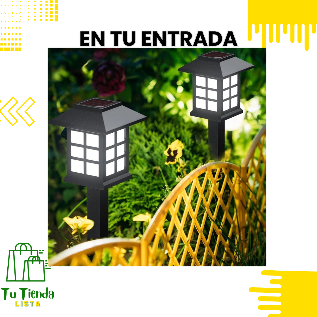 💡Luces Solares LED "Luz de Luna" para Exteriores