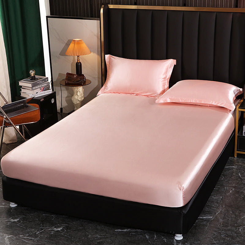 Sábanas de Satén Puro para Cama de Matrimonio: Elegancia y Confort 4PZS