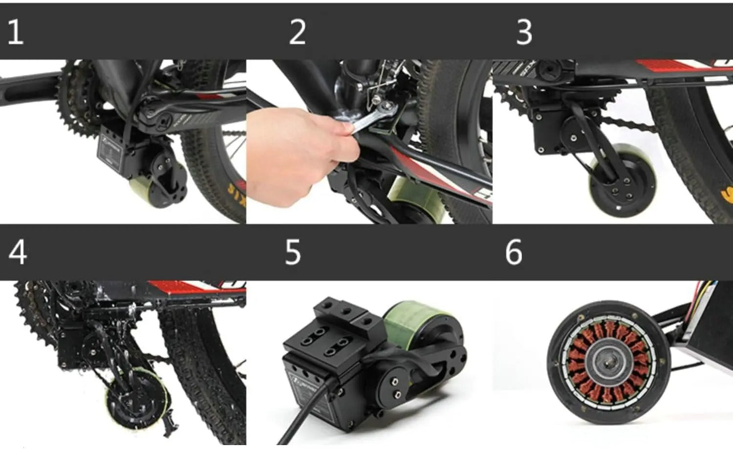Transforma tu Bicicleta en Eléctrica: Kit de Conversión 48V350W